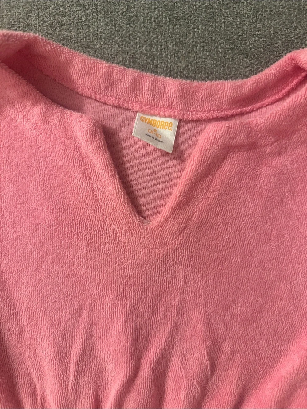 5/$15- Gymboree Pink Girls Terry Swim Coverup